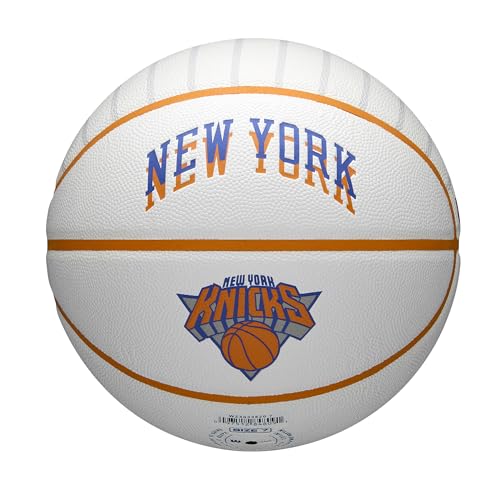 Wilson(ウイルソン) バスケットボール NBA TEAM シティコレクション ニックスWZ4033820XB7 インドア/アウトドア用 サイズ:7号/ 直径約24.5cm ニックス