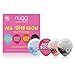 nügg Beauty All Time Glow Facial Skin Treatment 4 pack Kit for Clean, Radiant and Dewy Skin; Pack of 4 facial skin treatment Pods to Detox, Exfoliate, Hydrate and Revitalize Skin
