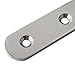 Alise 4mm Thick Shelf Brackets,Floating Shelves Bracket Heavy Duty L Brackets Corner Brace for Walls Wood Board,6X4 Inch Stainless Steel Brackets for Shelves,Brushed Nickel 4 Pcs