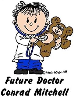 Amazon Com Personalized Friendly Folks Future Doctor Male Download Print At Home Use Online Make Crafts Gifts Keepsake Room DaÆaacor Posters Prints