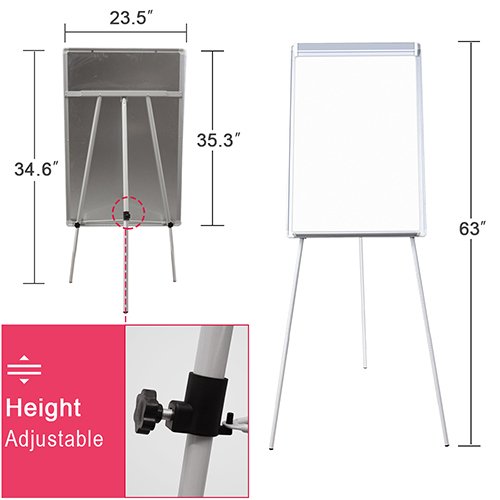 1 Easel+White+Board+Whiteboard+Adjustable