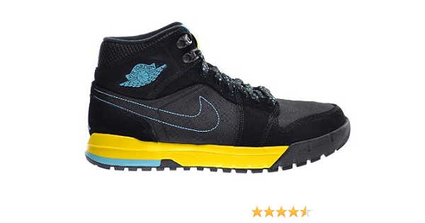 Amazon.com: Air Jordan 1 Trek Hombre Botas Negro/gamma blue-varsity maíz  616344 – 089, negro : Ropa, Zapatos y Joyería