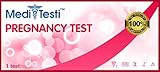 MediTestiâ„¢ Pregnancy Test - Early Detection - Includes 25 Pregnancy Test Strips (HCG Test)