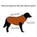 SILD Pet Denim Jumpsuit Dog Jeans Hoodies Cool Blue Coat Medium Small Dogs Classic Jacket Puppy Blue Vintage Washed Vests (S)