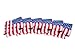 QualityPerfection - Set Of 12 - USA Flag Wind Neoprene Can Cooler Sleeve Collapsible Coolie Economy Bulk Insulation with Stitches Perfect 4 Events,Custom DIY Projects Variety of Colors