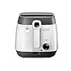 DeLonghi-FS6055-24-Litre-Traditional-Deep-Fat-Fryer-Adjustable-Temperature-Control-Easy-Clean-Dishwasher-Safe-Anti-Odour-Filter-1800-W-White De'Longhi FS6055 2.4 Litre Traditional Deep Fat Fryer, Adjustable Temperature Control, Easy Clean - Dishwasher Safe…