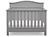 Serta Barrett 4-in-1 Convertible Baby Crib, Grey