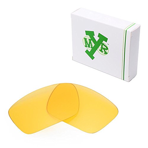 MRY Polarized Replacement Lenses for Oakley Fuel Cell Sunglasses - Multiple Options (Standard, HD Yellow-Polarized)