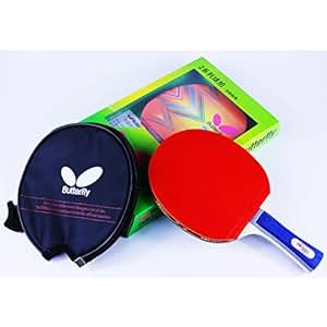 Amazon.com : Butterfly 201 Table Tennis Racket Set - 1