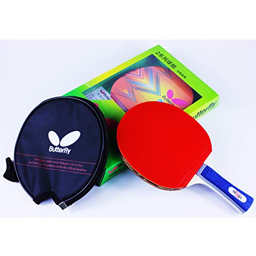 Butterfly 201 Table Tennis Racket Set 1 Ping Pong Paddle 1 Ping
