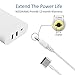 WEGWANG 45W T2 DC Power Adapter Cord 5.5x2.5mm