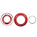 Opar Red Side Mirror & Cigarette Lighter Cover Trim for 2011 - 2015 Jeep JK Wrangler & Unlimited