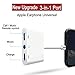 XSYFAFA H&PC-58966 Adapter 2 in 1 Jack Iphone X/8/8Plus7/7Plus&Ipod&Ipad, Dual Lightning Headphone Adaptor Charger Converter