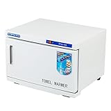 2 in 1 UV & Heating 16L Towel Tool Sterilizer Warmer Cabinet Spa Facial Disinfection Salon Beauty (16L)