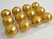 Biedermann & Sons Gold Ball Candles – Decorative Metallic Novelty Candles – Set of 12, 1.5-Inch