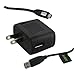 ECO Sony Xperia E5 MicroUSB Home Travel Charger [110-240v]! (Black)