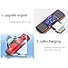 Headphone Jack Adapter, 2 in 1 Dual Splitter for iPhone 8/8 Plus/X (10) / 7/7 Plus/Xs/Xs Max/XR Earphone Audio Cable and Charger Accessories, Headphone Music Dongle Phone Call Adapter, Red