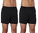 CYZ Mens Multi-Pack 100% Cotton Knit Boxers Pajama Bottoms - Sleep/Lounge Shorts