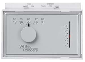 White Rodgers Multi Use Mercury Free Thermostat Heat/Cool 1F56N-361