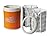 KOOLIO Premium Personal Beverage Cooler, Team Realtree Orange