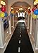 Ifavor123 Racetrack Ground Floor Runner for Party Race Car Theme Accessory Decoration (2)
