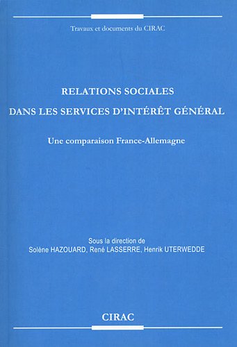 Relations sociales dans les services d'intérêt général
