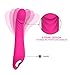 G-Spot Waterproof Rechargeable Dildo Vibrator Adult Sex Toys for Women - Adorime Silicone Clitoris Vagina Stimulator Massager Sex Things for Couples
