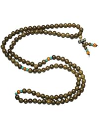 Mogul Tibetan Buddhist Meditation 108 Beads Bodhi Seed Wrap Bracelet Mala Necklace