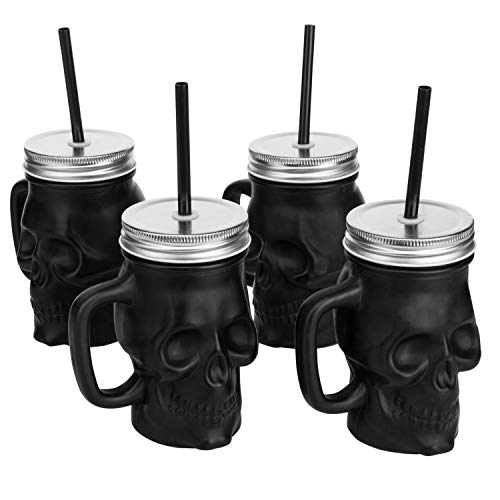 Top 10 skull glass jar with lid for 2019 Sideror Reviews