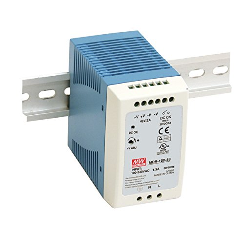 [PowerNex] Mean Well MDR-100-48 48V 2A 96W Single Output Industrial DIN Rail Power Supply