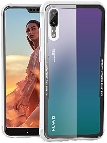 SORUIFUN for HUAWEI P20 Pro, TPU Ultra Thin Lightweight Flexible Cover Premium Soft Silicone Dustproof Cover Shockproof Full Protective Slim Fit Shell Soft Cover for HUAWEI P20 Pro-White