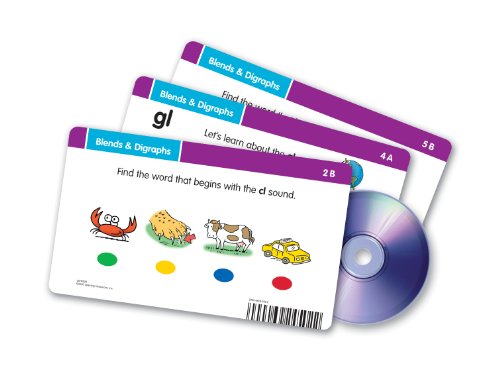 Learning Resources Radius CD Card Set Blends And Diagraphs