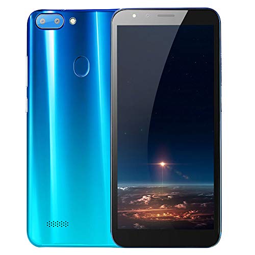 5.5''Ultrathin Android 6.0 Octa-Core 512MB+4G GSM WiFi Dual Unlocked Smartphone Cellphone (Blue)