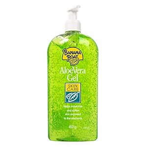 Banana Boat Aloe Vera Skin Care Gel 400 ml, Large Pump Bottle