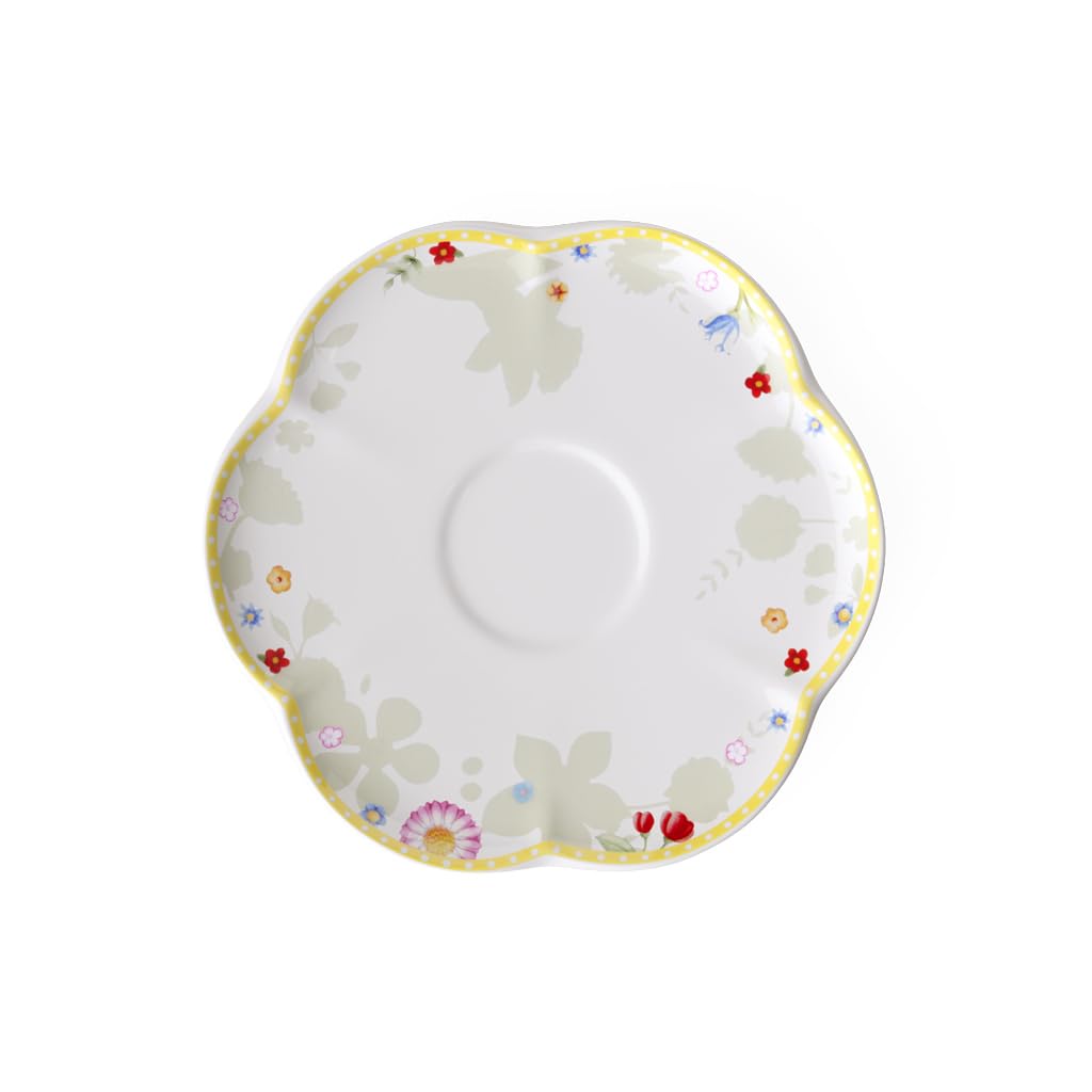 Villeroy & Boch – Spring Awakening Saucer, Microwave Safe, Easter Decorations Home, Easter Gifts for Adults, Premium Porcelain — image 1