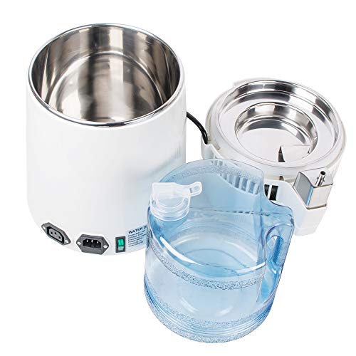 Lolicute Water Distillation Machine，(Shipping from USA) 4L Stainless