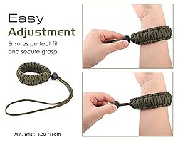 MoKo Universal Paracord Camera Wrist Strap Lanyard