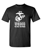 THE FEW THE PROUD THE MARINES - usmc marine - Mens Cotton T-Shirt