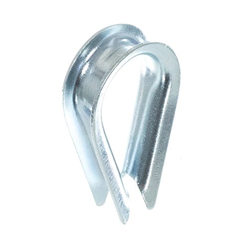 Golberg Wire Rope Thimbles - Zinc Plated - Multiple Sizes Available