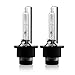 CougarMotor HID Xenon Headlight Replacement Bulbs - D4S - 35W 6000K (Pack of two bulbs) - 2 Yr Warranty