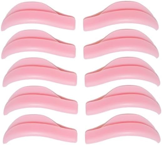 15 Pairs Medium Lash Lifting Shields Curlers Pads Glueless eyelid shaped Vegan Cruelty Free Pink silicon lash lift shields Tutu Lash Lifted Lash Pads Korean Lash Lift (Medium Shields 15 Pairs)
