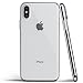 totallee Clear Thin iPhone X Case, Thinnest Soft Cover Slim Flexible TPU - for Apple iPhone X (2017) (Transparent)