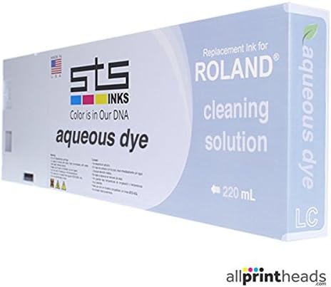 Cleaning Solution Cartridge for Roland Aqueous Dye 220ml