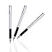aibow Capacitive Stylus Pens for iPad , iPhone and Other Touch Screens [ Fine Point Disc Tip & Mesh Tip 2in1 Series ] with 4 Replaceable Disc Tips & 4 Replaceable Mesh Tips(Black/Silver)