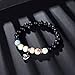 Vlinsha Love Bracelet, Dainty Heart Charm Semi Precious Crystals and Healing Stones Yoga Beaded Bracelets Gifts for Mom Women Girls Girlfriend, Anxiety Chakra Bracelet Christmas Xmas Gifts