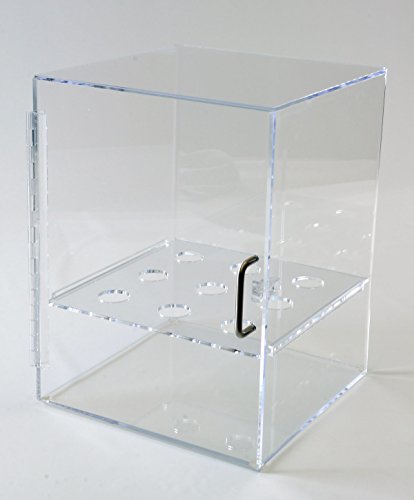 Cone Cabinet for Sugar or Waffle Cones | Choice Acrylic Display Brand | Includes Free Grocery Tote