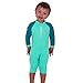 Fiji Sun Protective UPF 50+ Baby Swimsuit by Nozone in Aquatic/Teal, 0-6 months