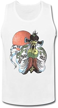 Big Trouble Little China Fu Manchu Men's Sleeveless Tank Top White XXL