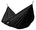 YAKOUTFITTERS Hammock for Camping - Single & Double Hammock Portable Gear for The Outdoors Backpacking Survival, Travel, Indoors Sleeping Strong Parachute Nylon Hammocks