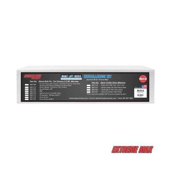 Extreme-Max-Boat-Lift-Boss-Shore-Station-with-Narrow-Winch-Installation-Kit Extreme-Max-Boat-Lift-Boss-Shore-Station-with-Narrow-Winch-Installation-Kit